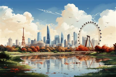 City Landscape Vector Background Graphic by saydurf · Creative Fabrica