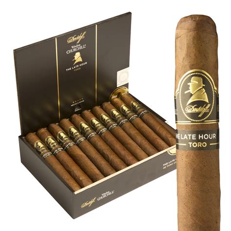 Davidoff Winston Churchill The Late Hour Toro 6x54 Ems Hộp 20 Xi Ga