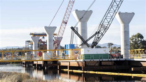 Photos Sneak Peek Into Bridgewater Bridge Construction Nt News