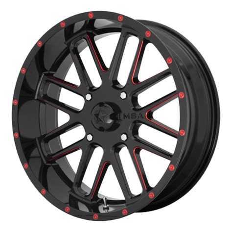 Msa M Bandit Wheel Red