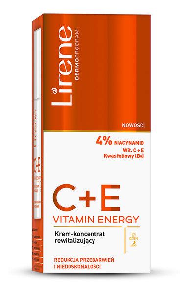 Lirene C E Vitamin Energy Krem Koncentrat Rewitalizuj Cy Ml Sklep