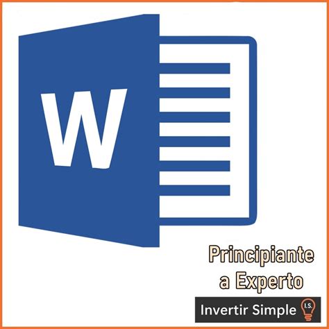 Curso De Microsoft Word Principiante A Experto Invertir Simple