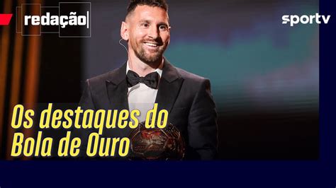 Messi Ganha Bola De Ouro Vini Jr Eleito Sexto Melhor E Leva Pr Mio Por