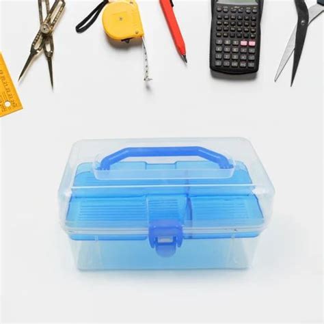 4150 Plastic Art Storage Box Painting Supplies Multipurpose Case Meidum ...