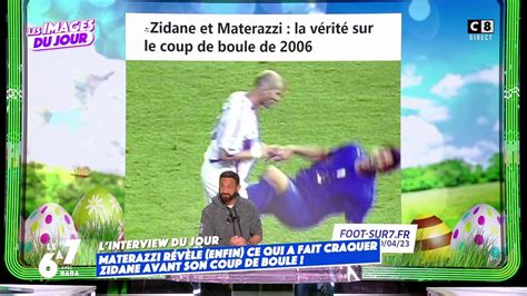 Materazzi révèle enfin ce qui a fait craquer Zidane avant son coup de