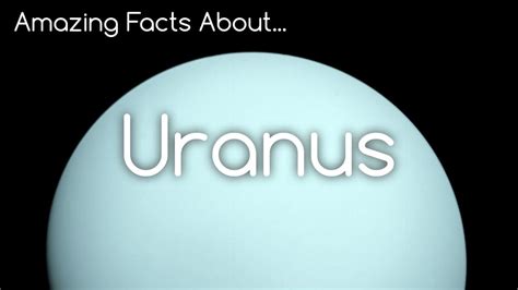 Amazing Facts About Uranus Explore And Enjoy Planet Uranus Space Y