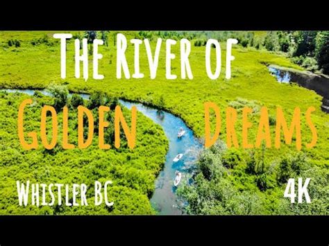 The River Of Golden Dreams Aerial Drone Tour YouTube