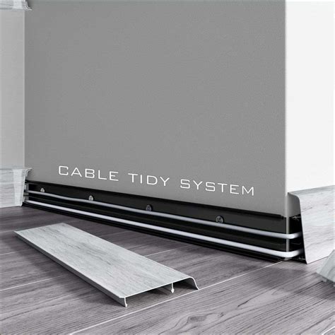 lima mm pvc skirting board  cable management system