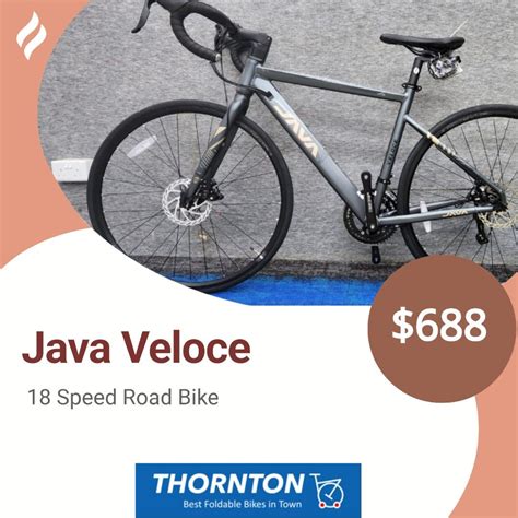 Java Veloce 18 Speed Road Bikeone Year Comprehensive Warranty Two