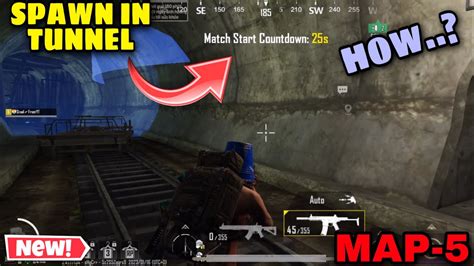 Solo Spawn In Tunnel Map The New Metro Royale Pubg Mobile