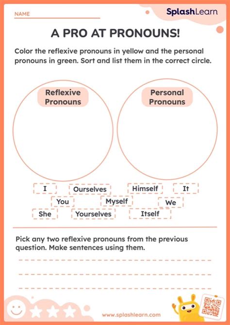 Sort The Pronouns Ela Worksheets Splashlearn 43 Off