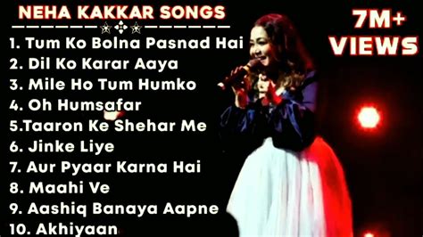 Best Of Neha Kakkar Hindi Top Hit Of Neha Kakkar 2023 Latest