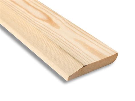 Softwood Reversible Chamfered And Bullnose Skirting 19 X 100mm