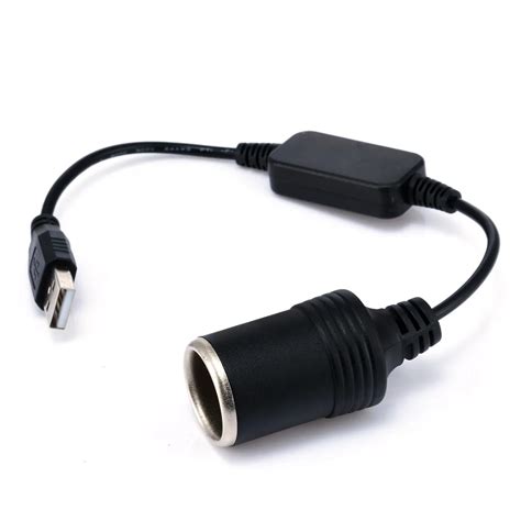 Onsale 5v 2a Usb Male To Female 12v Car Cigarette Lighter Socket