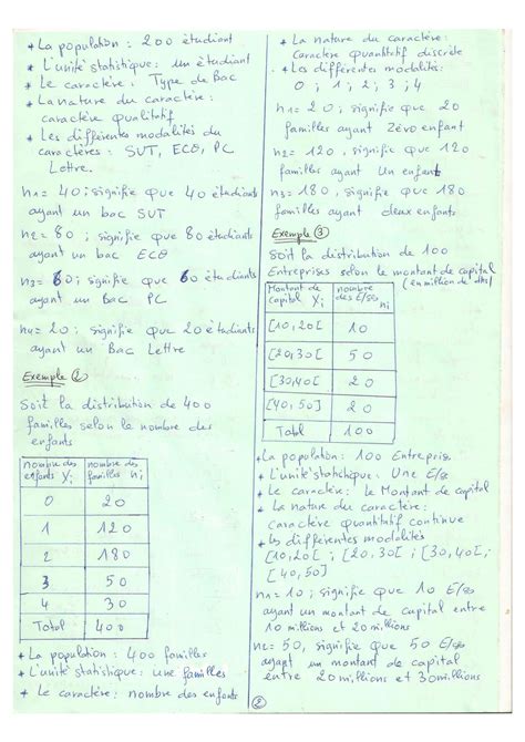 SOLUTION Cours Des Statistiques PDF Studypool