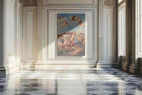 Art museum picture frame mockup | Premium PSD Mockup - rawpixel