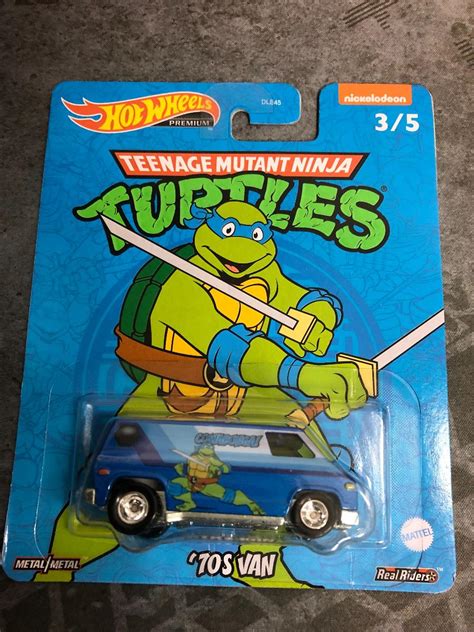Hot Wheels Car Culture S Van Ninja Turtles Aukro