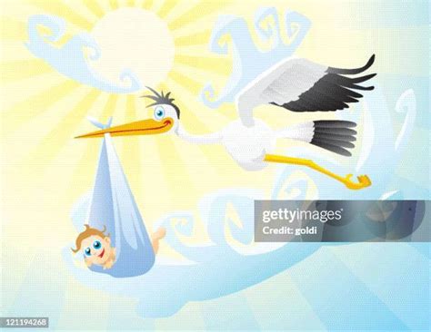 30 Stork Baby Drawing Stock Photos, High-Res Pictures, and Images ...