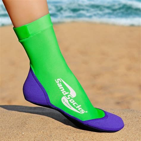Vincere SAND SOCKS LIME GREEN Носки для пляжного волейбола Фиолетовый ...