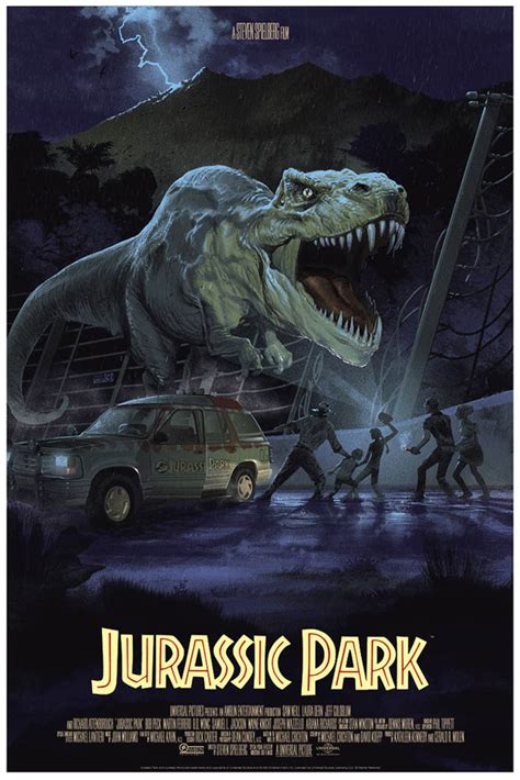 Jurassic Park National Film Registry Alamo Drafthouse Cinema Movie Posters Gallery