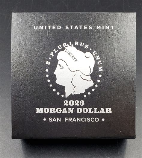 2023 S Morgan Silver Dollar Proof Coin .999 Fine w/box & COA - Etsy