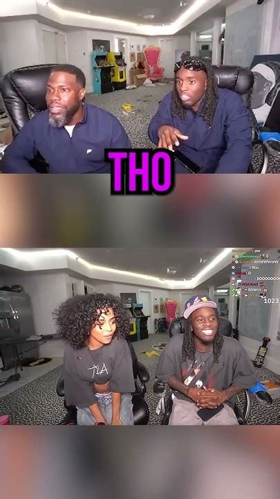 Kai Cenat And Kevin Hart Reacts To Tyla Friend Zone 🤣 Youtube