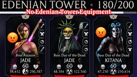 Fatal Battle 180 Edenian Tower MK Mobile Gold Team Fight Without