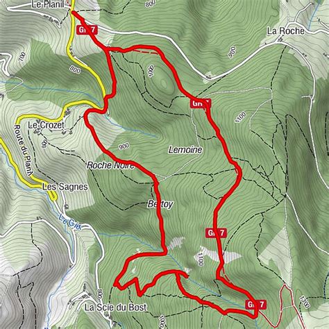 Le Saut Du Gier Depuis Le Col De La Croix Du Planil Bergfex