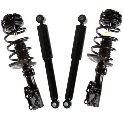 Autoshack Front Rear Complete Strut Coil Springs And Shock Absorbers