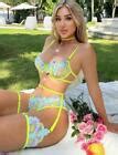 New Fancy Design Fluorescent Green Sexy Woman Lingerie Dress High Your Night Hot EBay