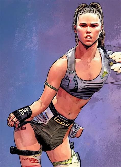 Apex Legends Ronda Rousey Concept Art By James Gurney Stable