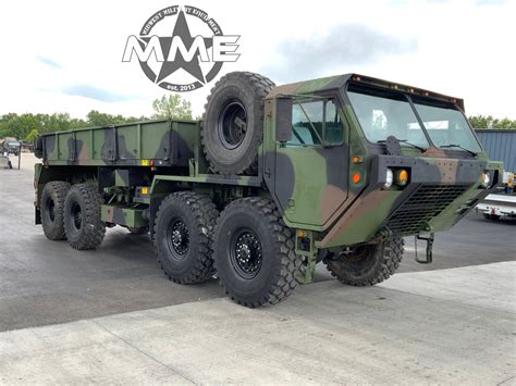 1988 M985 Oshkosh Hemtt 8x8 Truck With Material Handling Crane