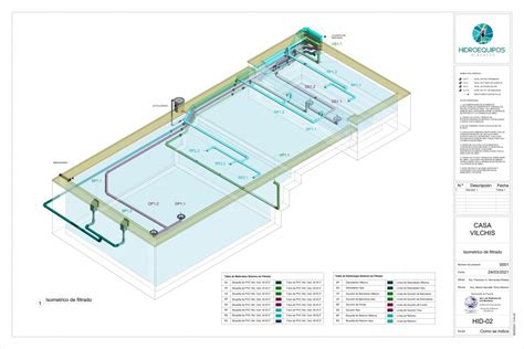 Plano Hid Isometrico De Filtrado Hidroequipos