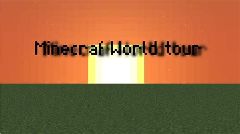 Meine Minecraft Worldtour YouTube