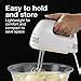 Hamilton Beach Proctor Silex Ps Speed Easy Mix Hand Mixer White