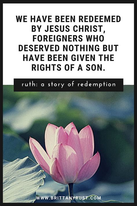 Ruth - A Story of Redemption (Ruth 4) — Brittany Rust