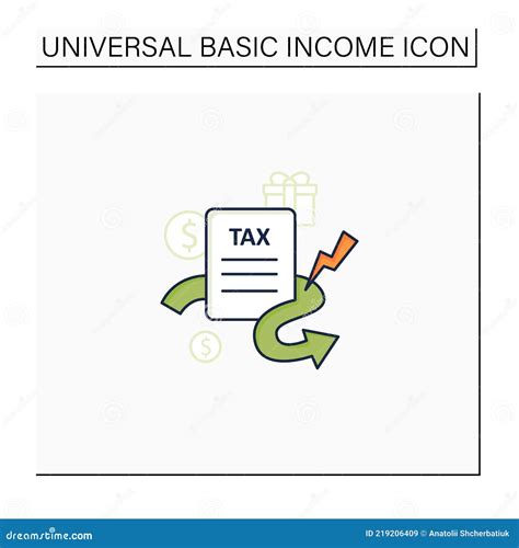 Closing Tax Loopholes Color Icon Stock Vector - Illustration of living