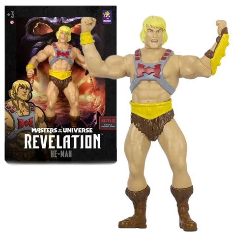 Boneco He Man Revelation Figura Masters Of The Universe Cm