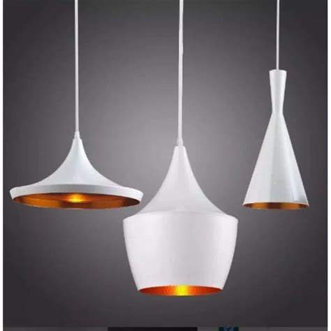 Pendente Tom Dixon Branco Cobre Madeiramadeira