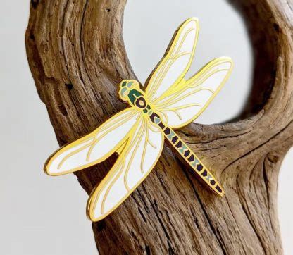 Enamel Pins By Crystal Driedger Dragonfly The Avant Garden Shop