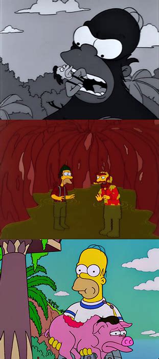 Homer has eaten Lenny multiple times : r/TheSimpsons