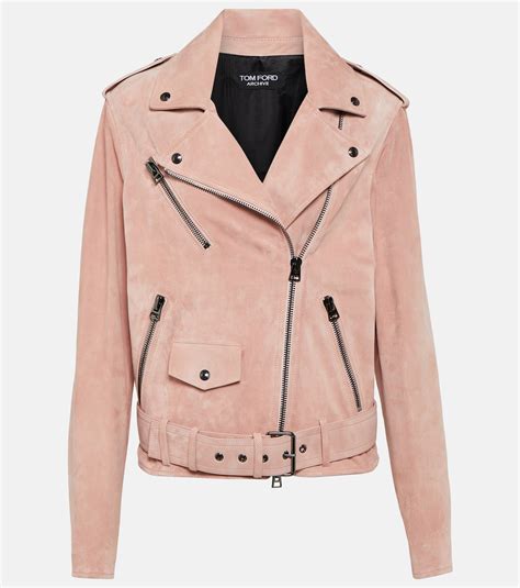 Pink Biker Jacket Suede Flash Sales Bellvalefarms