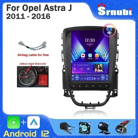 Srnubi 2Din Android 12 0 Car Radio For Opel Astra J Vauxhall Buick