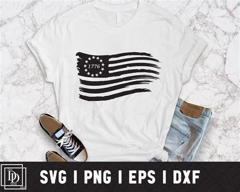 1776 Betsy Ross Svg 13 Stars Us Flag Svg Independence Day Etsy