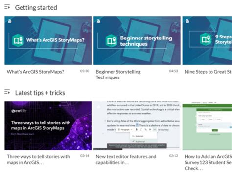 Get Started With Briefings In Arcgis Storymaps