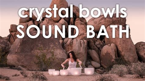 Crystal Bowls Sound Bath 2021 ~ Sound Healing Vibration With Michelle