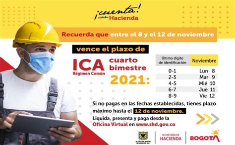 Esta Semana Vence El Plazo Para Declarar Y Pagar ICA El Nuevo Siglo