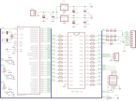 Тестер микросхем на Atmega32