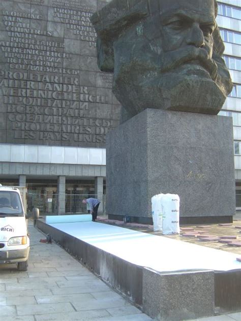 Karl Marx Monument Chemnitz Architekturobjekte Heinze De