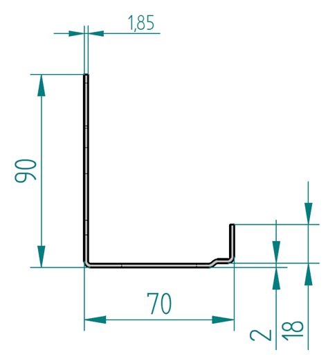 Angle Frame Stainless Steel X Mm Vertical Angle Tracks